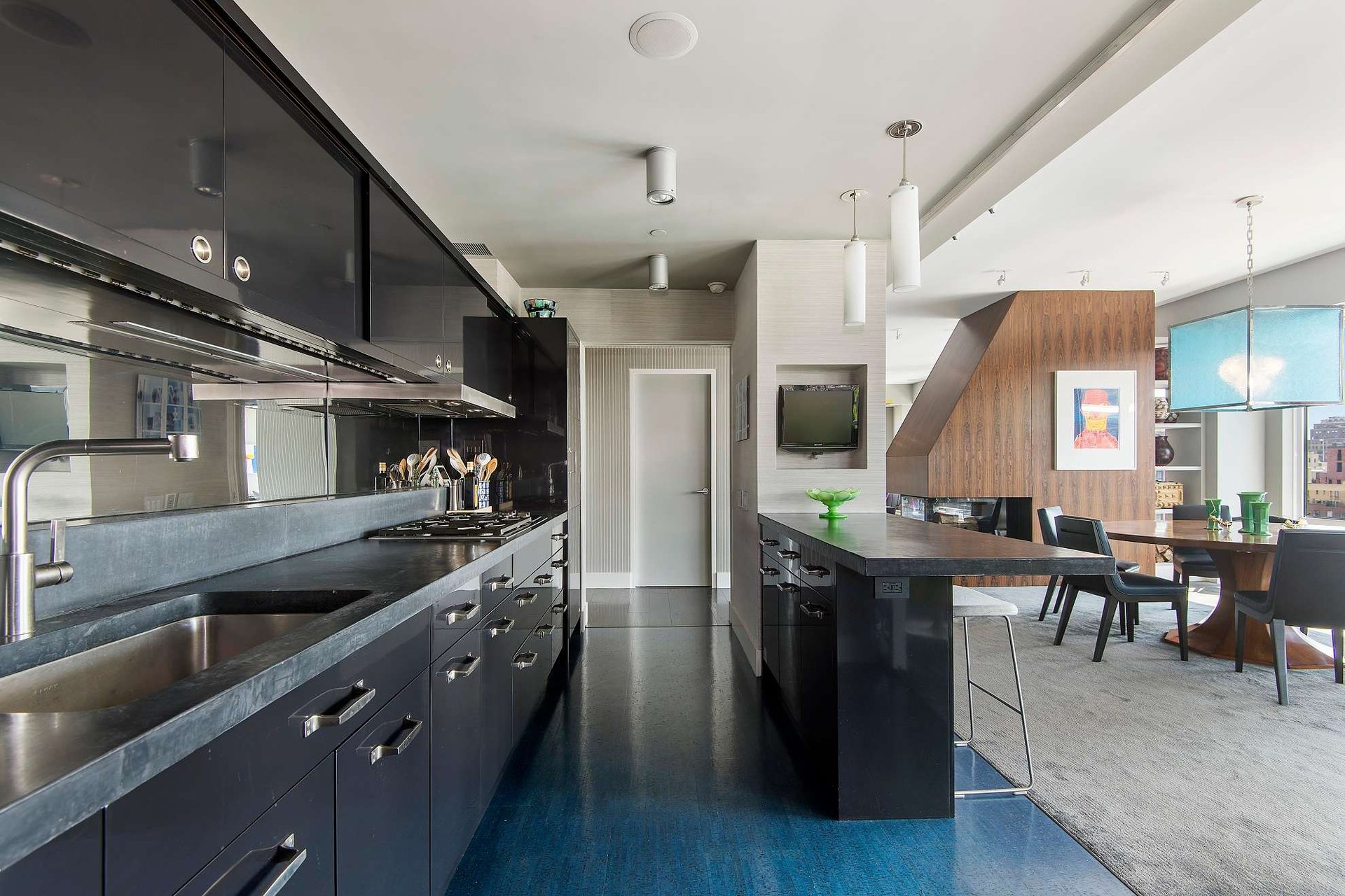 Designer Duplex Penthouse in Chelsea’s Gallery District