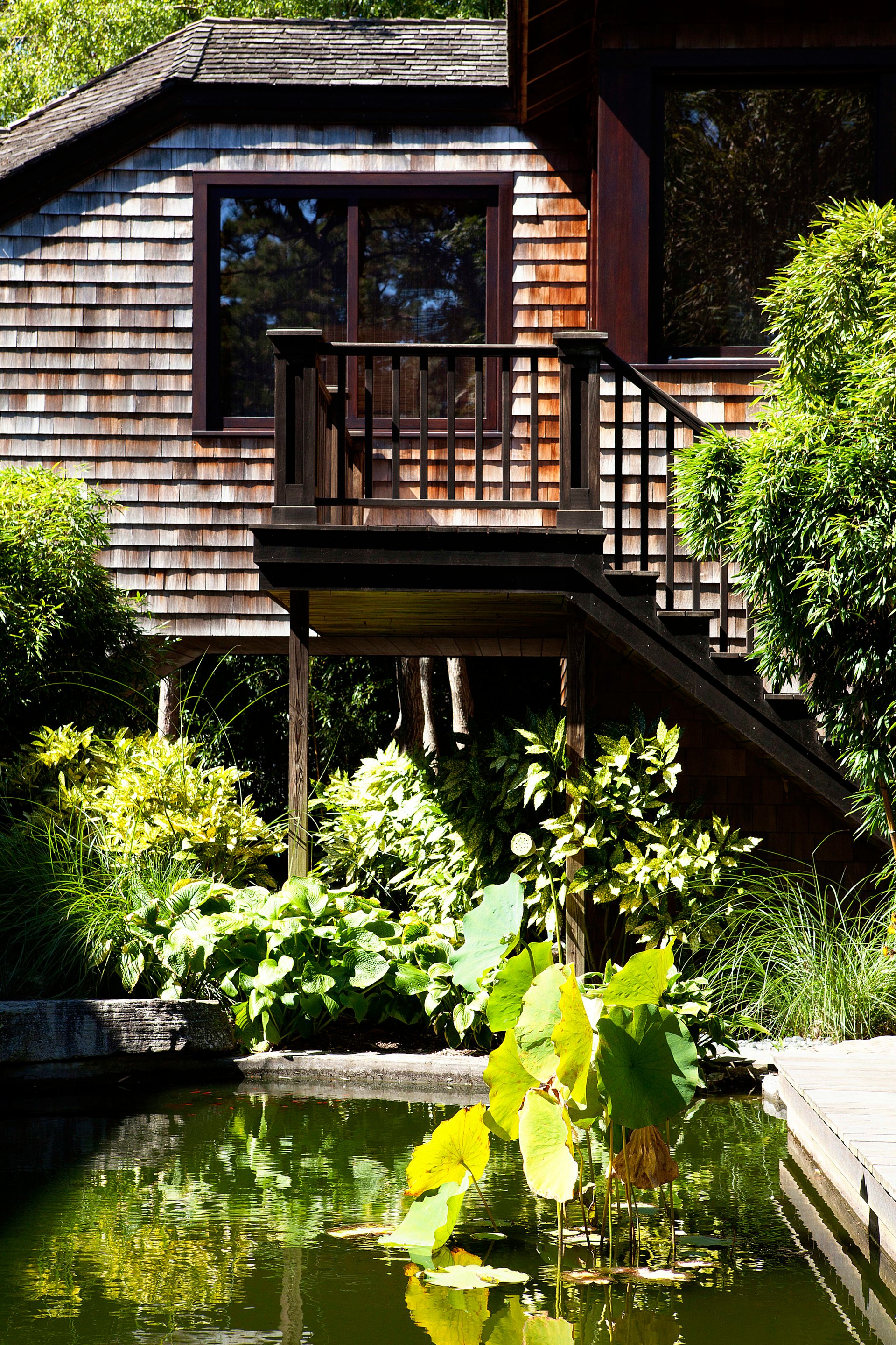 Designer Waldo Fernandez's East Hampton Village Compound