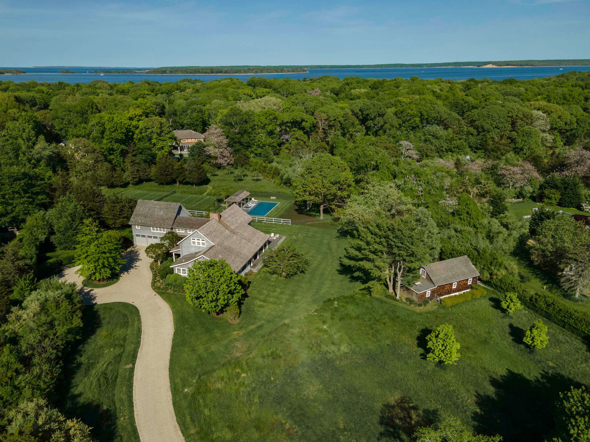 Upscale, Updated Sag Harbor Farmhouse in Waterfront Neighborhood