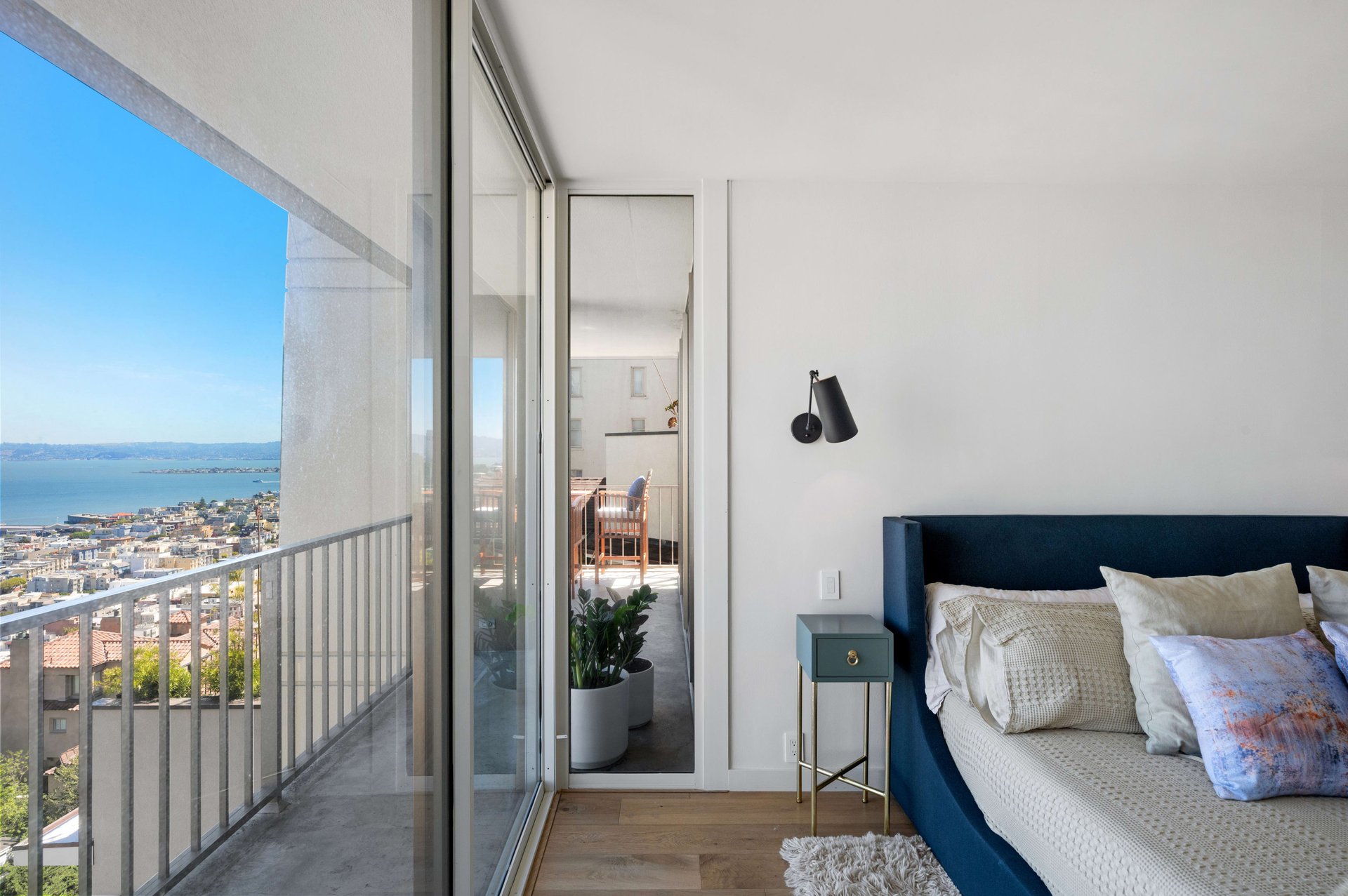 Modern Renovation & Alcatraz Views at The Summit atop Russian Hill
