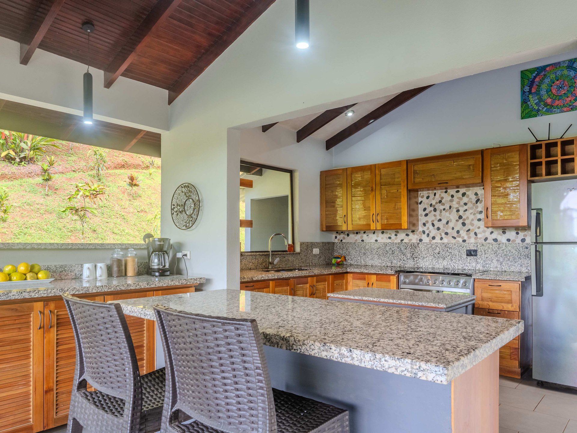 2-Bedroom Jungle Home with River, Waterfall & Pool on 3.8 Acres in Ojochal, Costa Rica