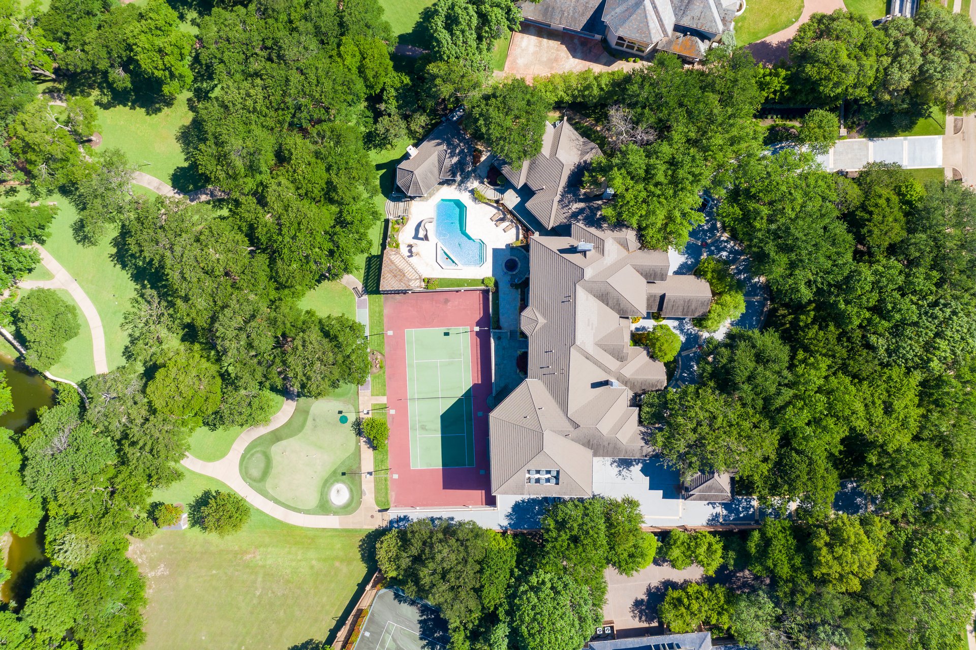 3 Acre Willow Bend Country Golf Course View!