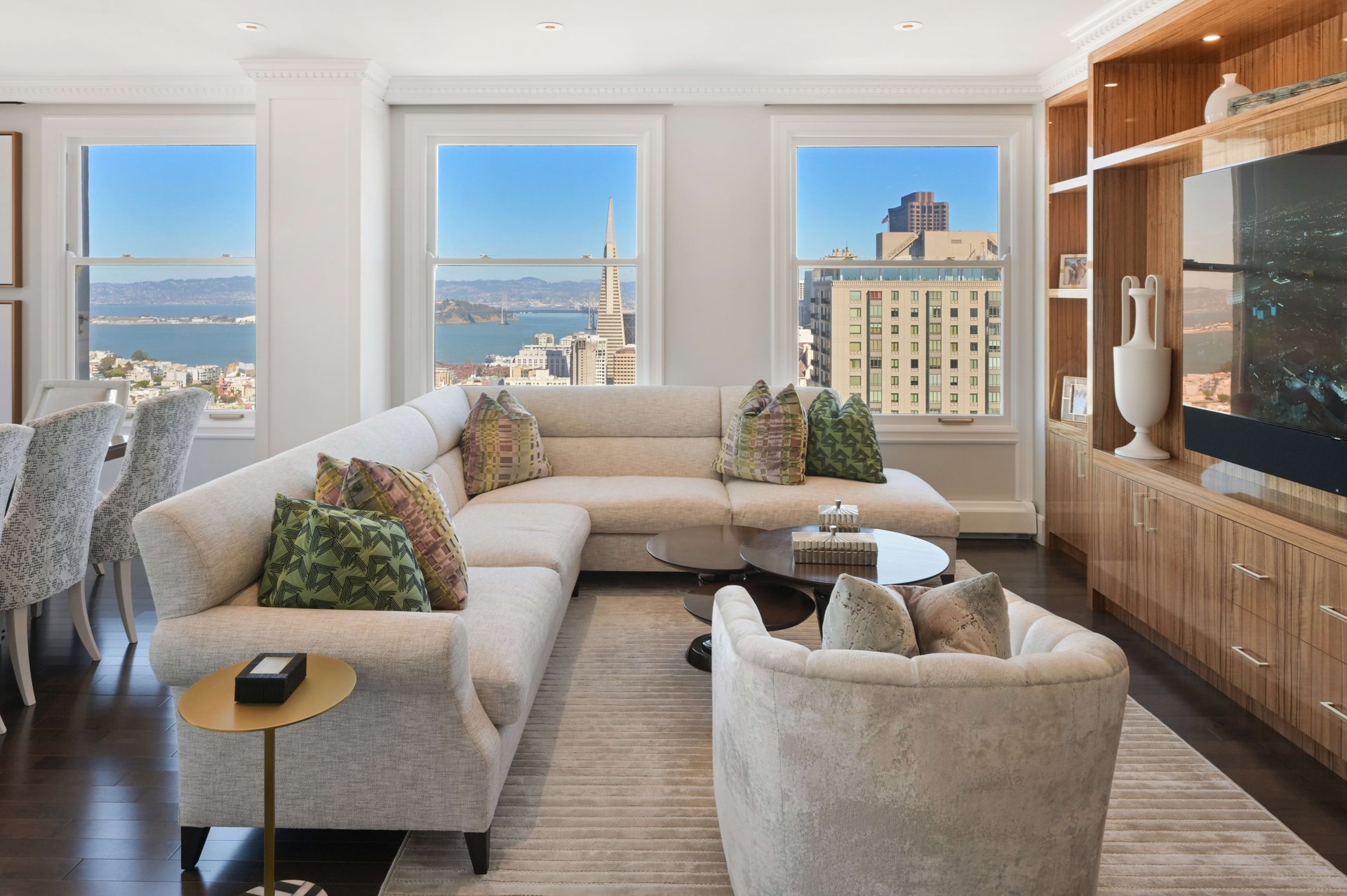 Panoramic Views From Atop Nob Hill