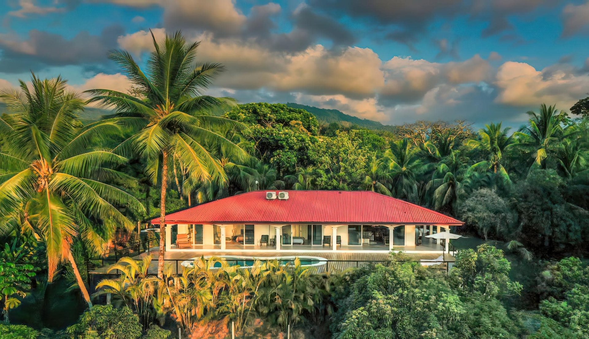 Gorgeous Hacienda-Style Home in Uvita with Ocean Views & in a Fantastic Location!!