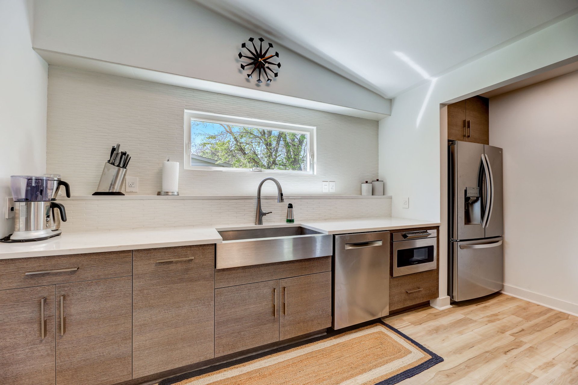 Stunning modern mid-century rebuilt home in the sought-after Delwood Heights near Mueller!
