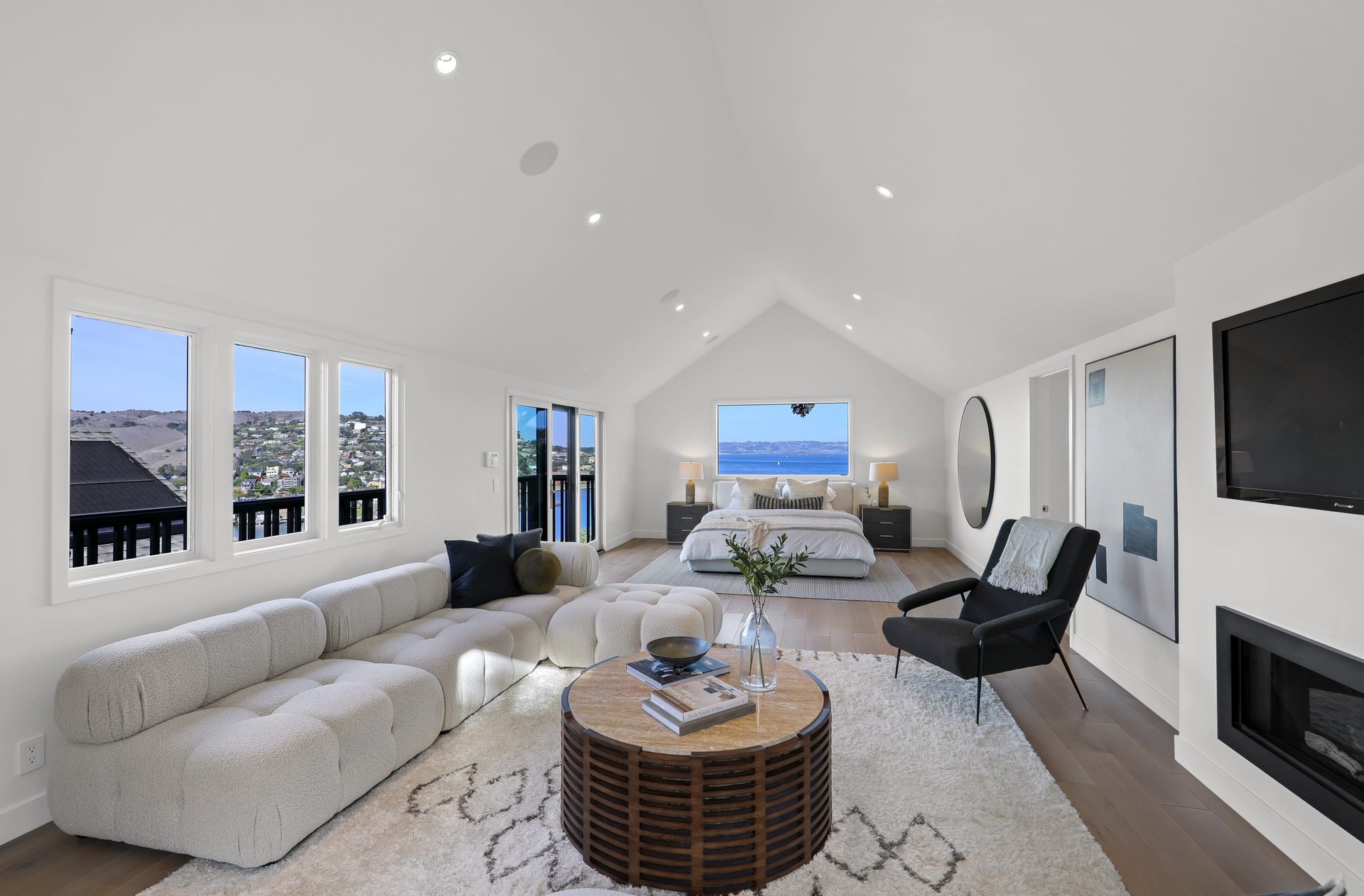 Private & Gated Contemporary Renovation with Sweeping Views