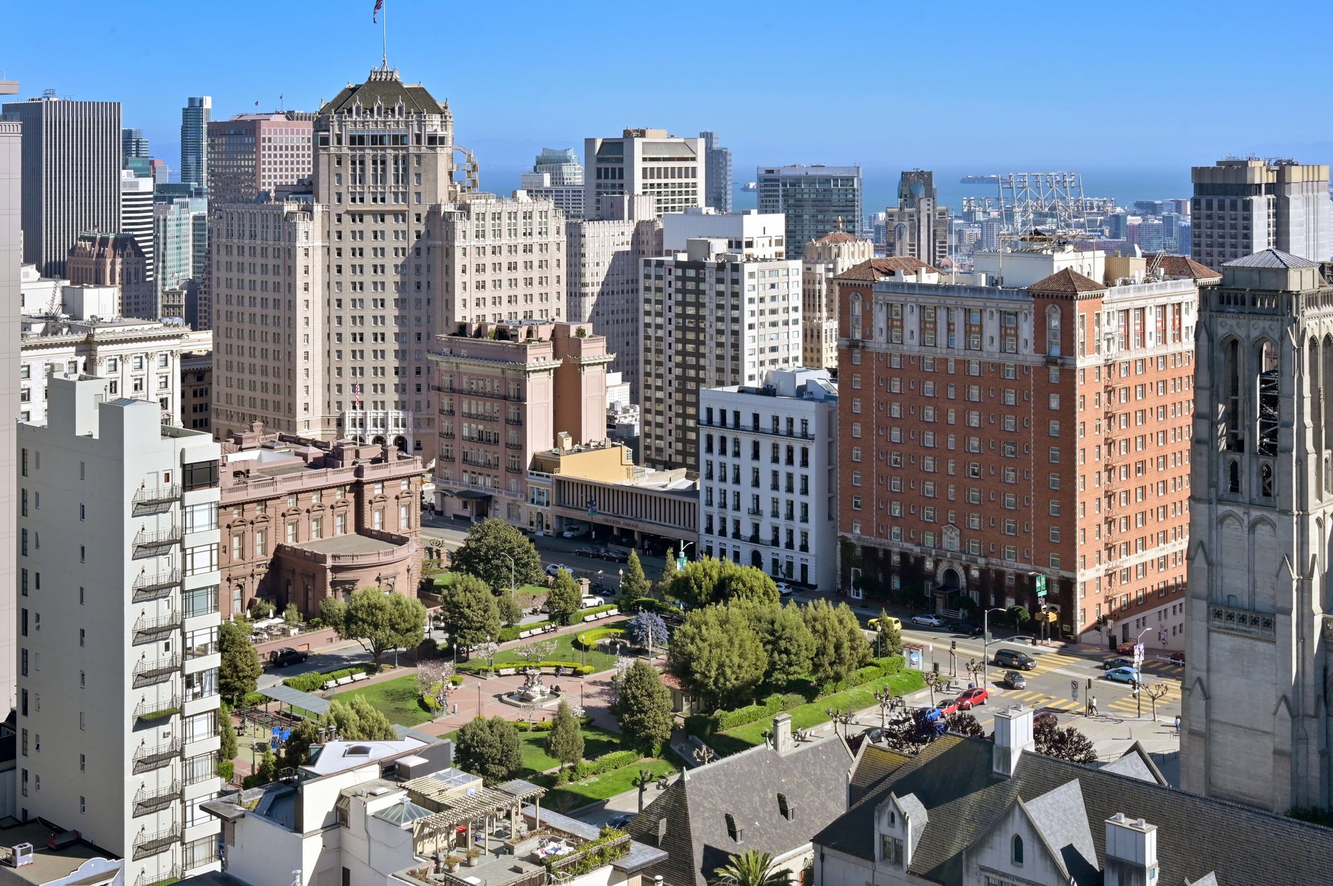 Panoramic Views From Atop Nob Hill