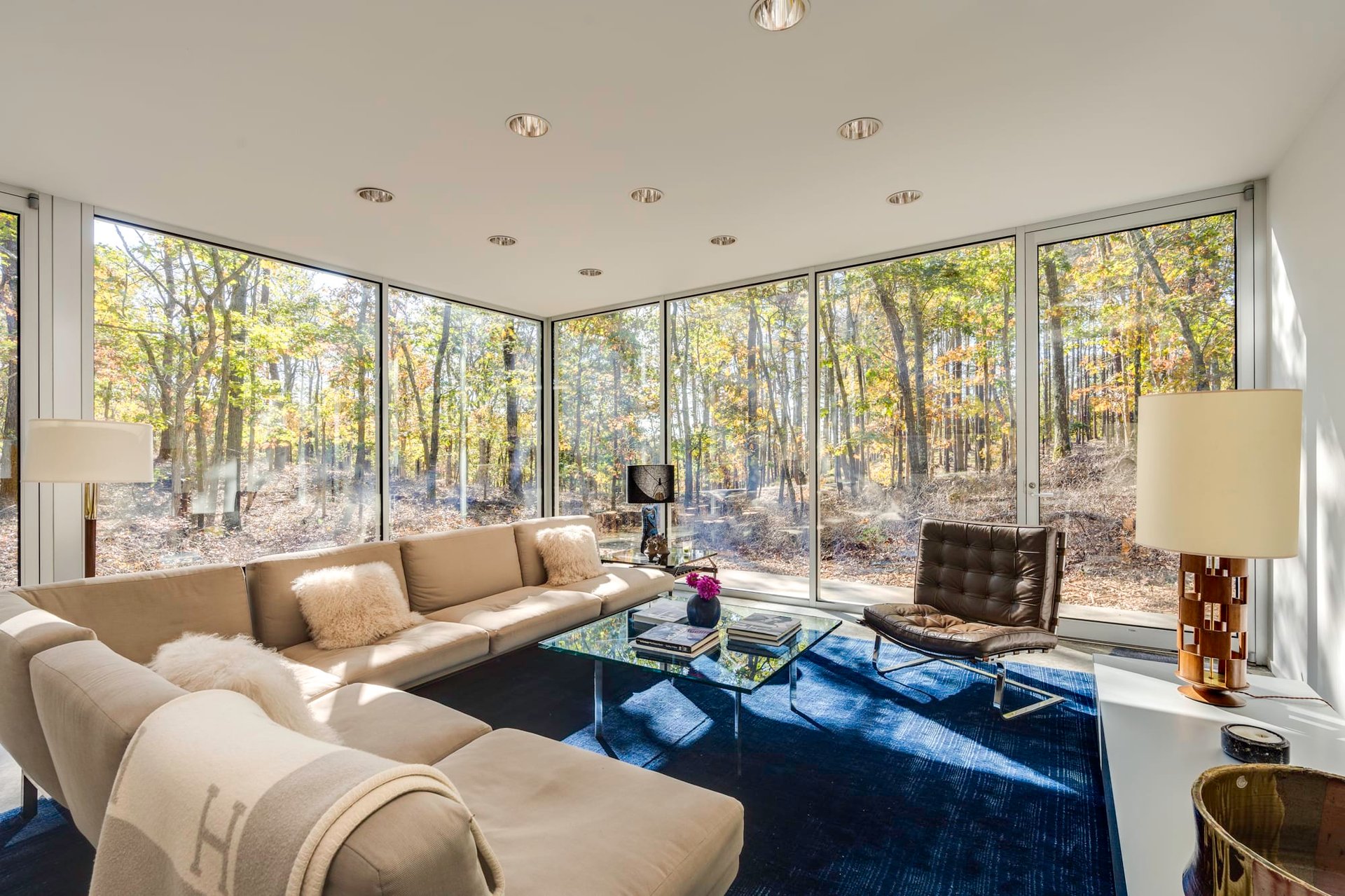 "The Glass House," A Design Icon on 2.9 Buildable Acres