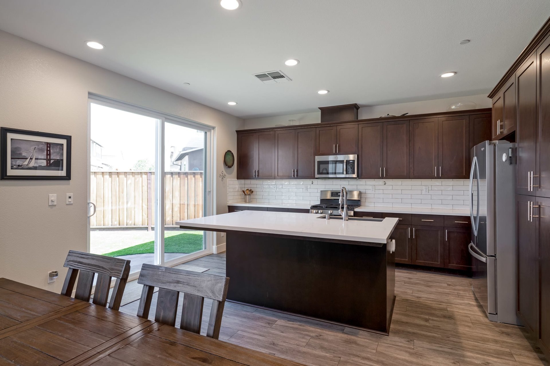 Newly Constructed Residence with Spacious Flat Yard- Represented Buyer