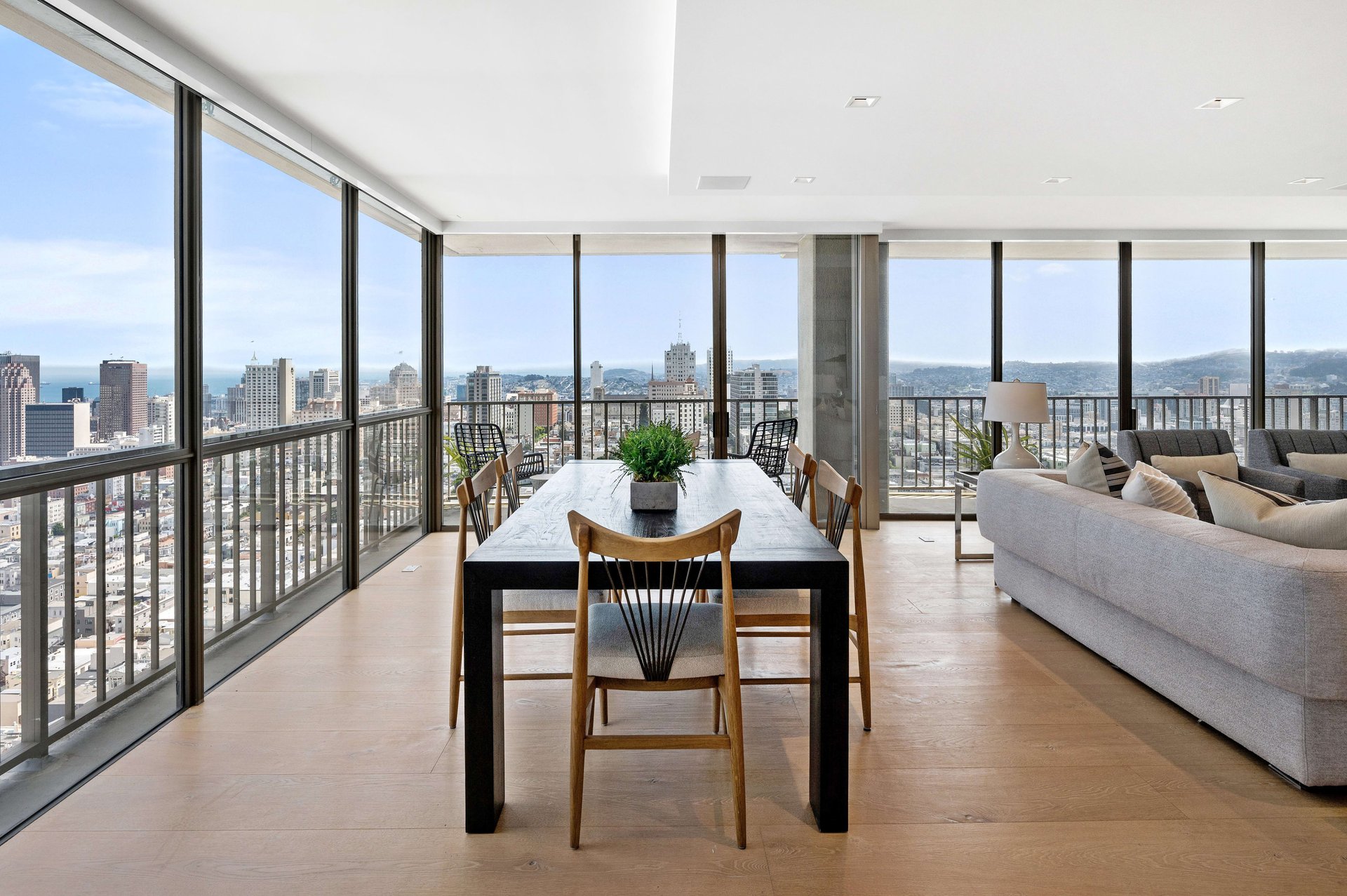 Redesigned Corner Residence with Bay Views at 999 Green