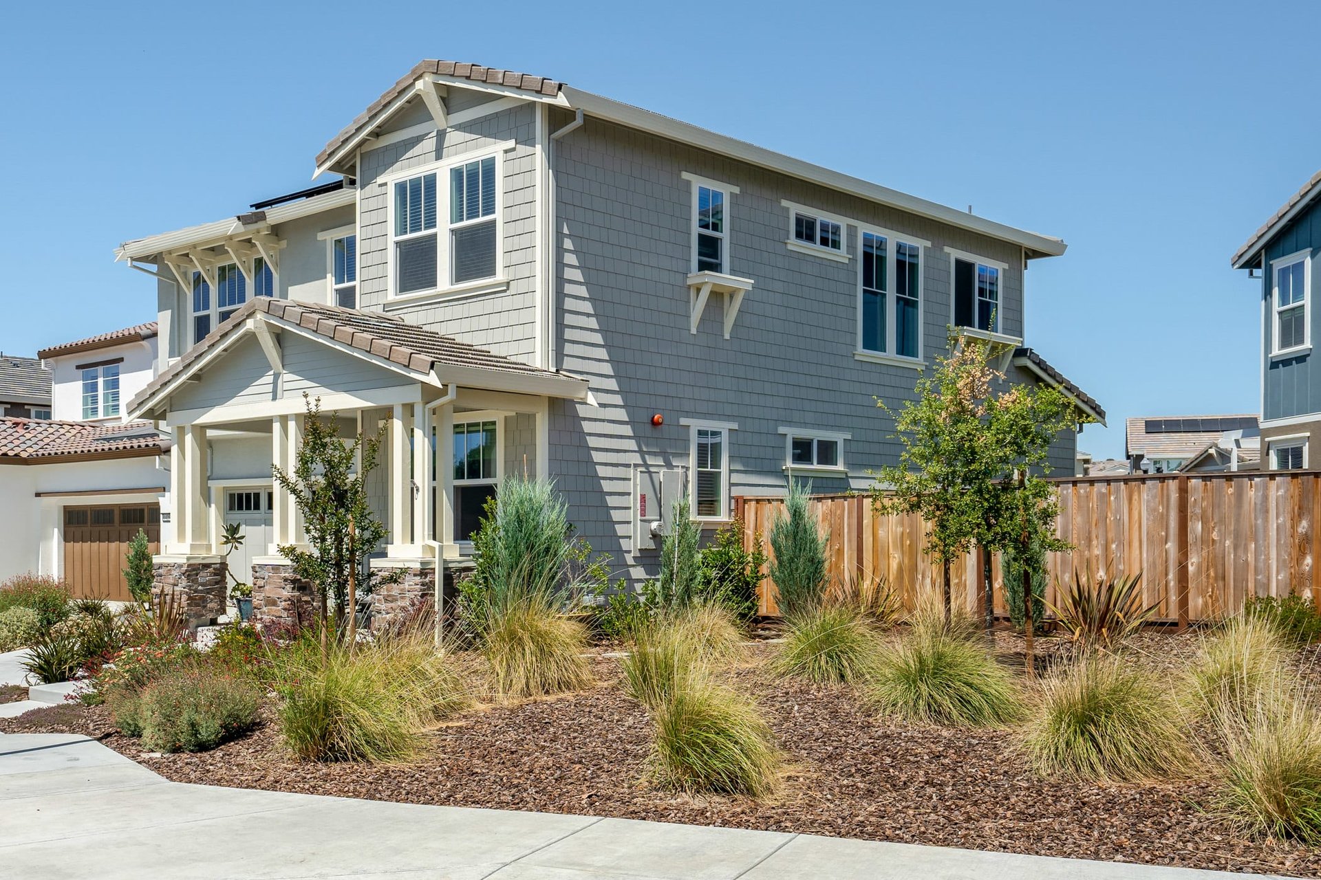 Newly Constructed Residence with Spacious Flat Yard- Represented Buyer
