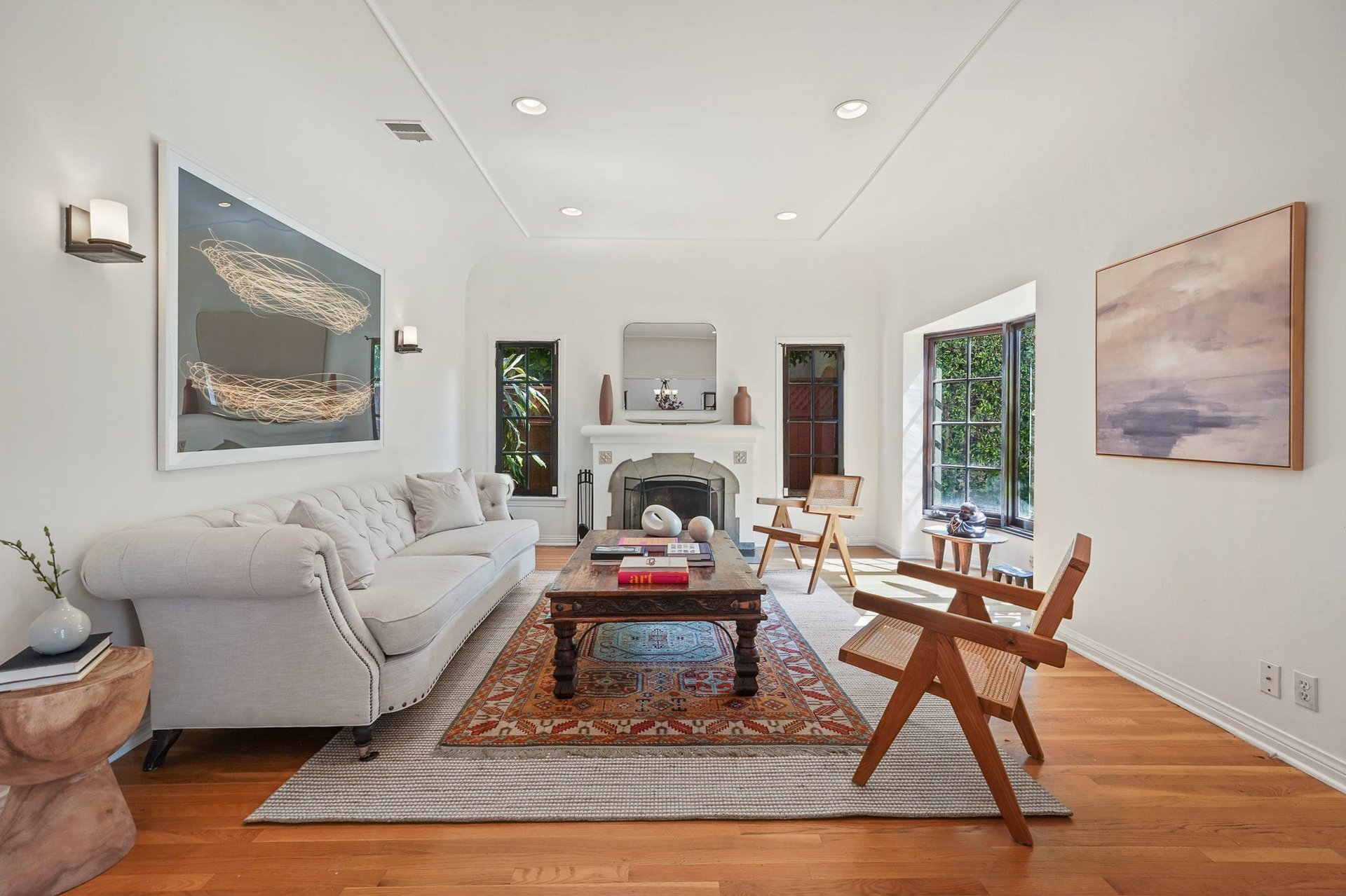 Thoughtfully Restored Character Spanish Home in Wilshire Highlands