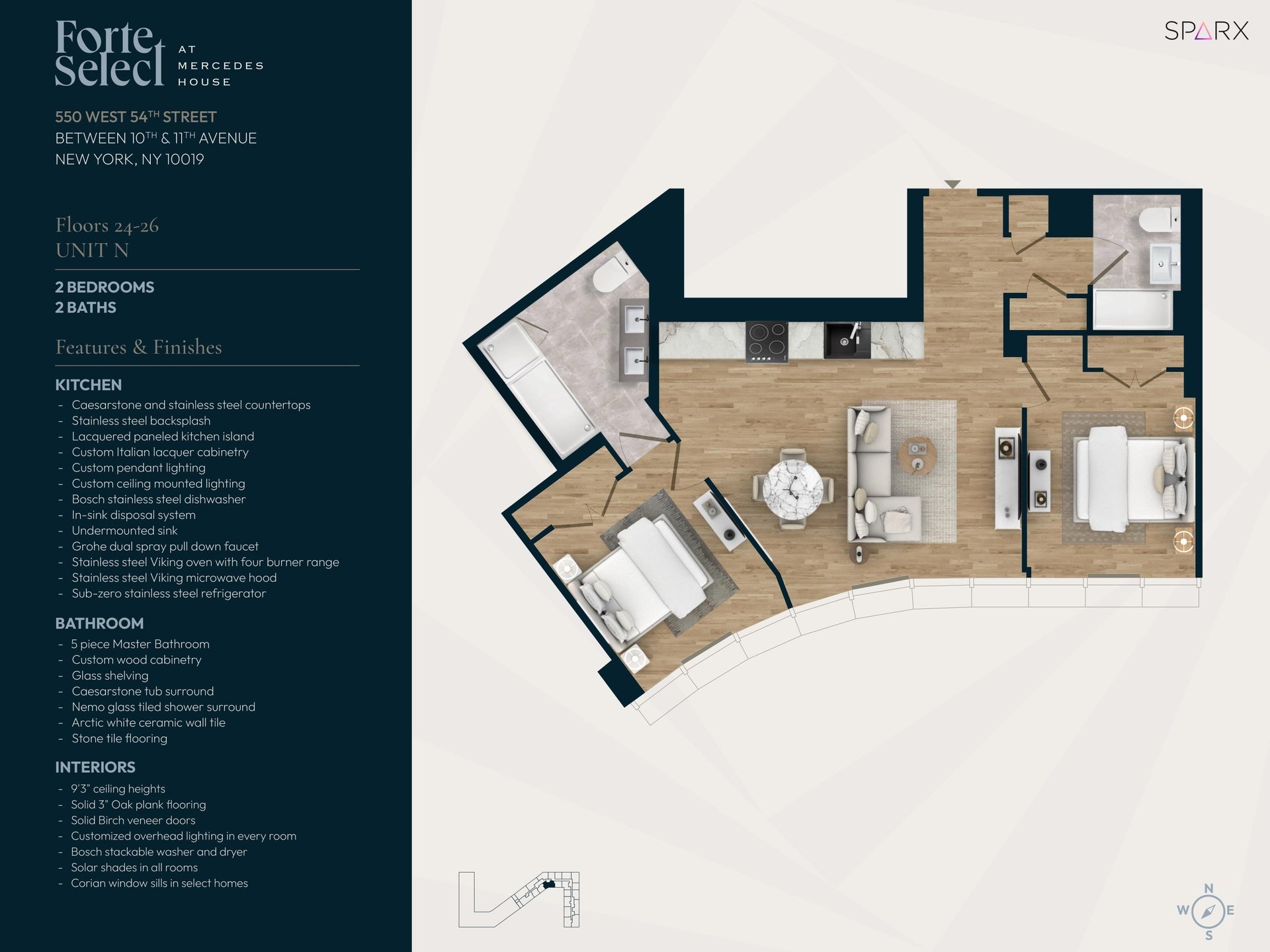 554 West 54th Street, Apt 24-N