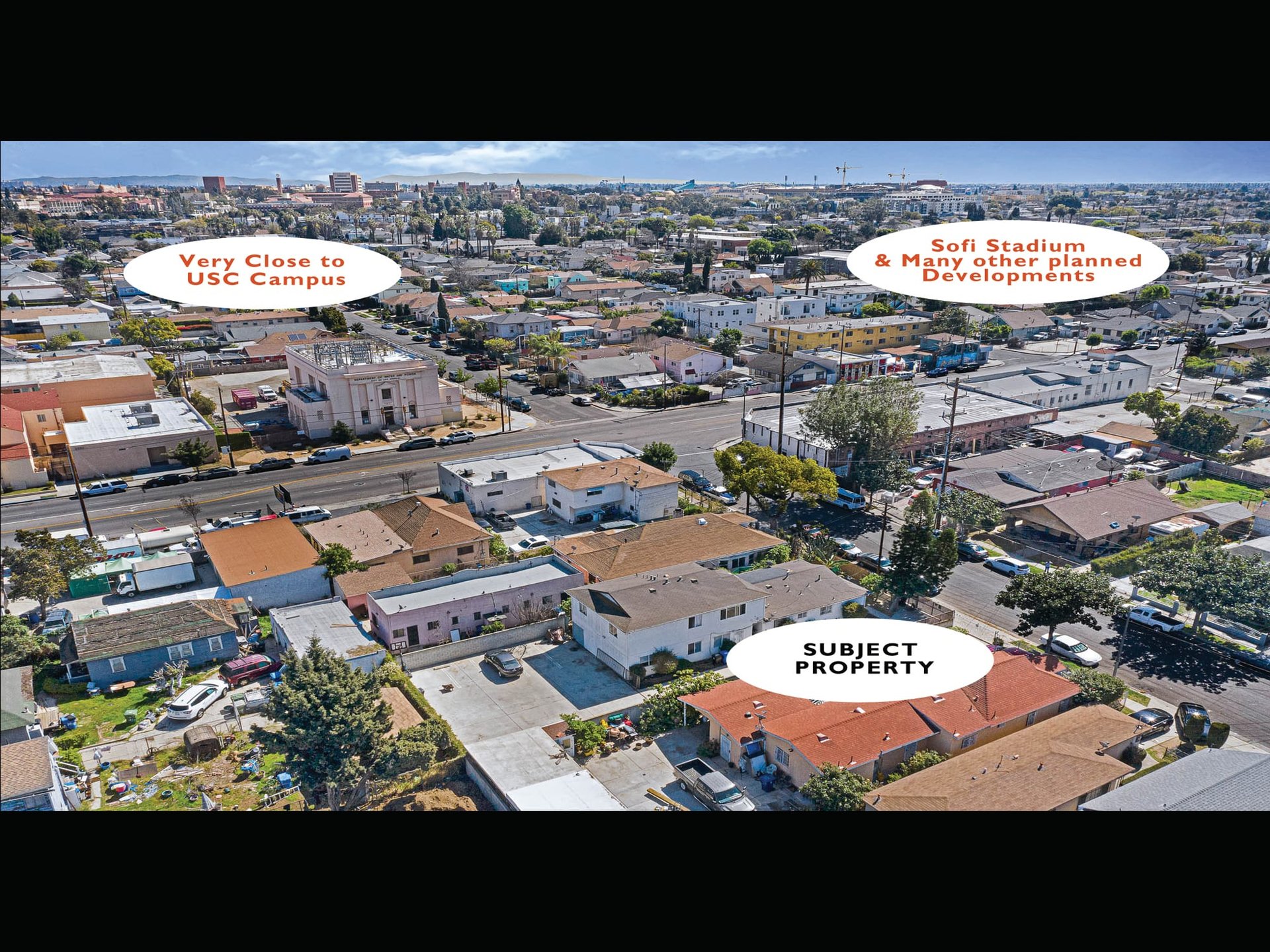 Incredible Triplex Apartment Opportunity near USC. Great Cash Flow. Vacant Lot in Rear for future Development!