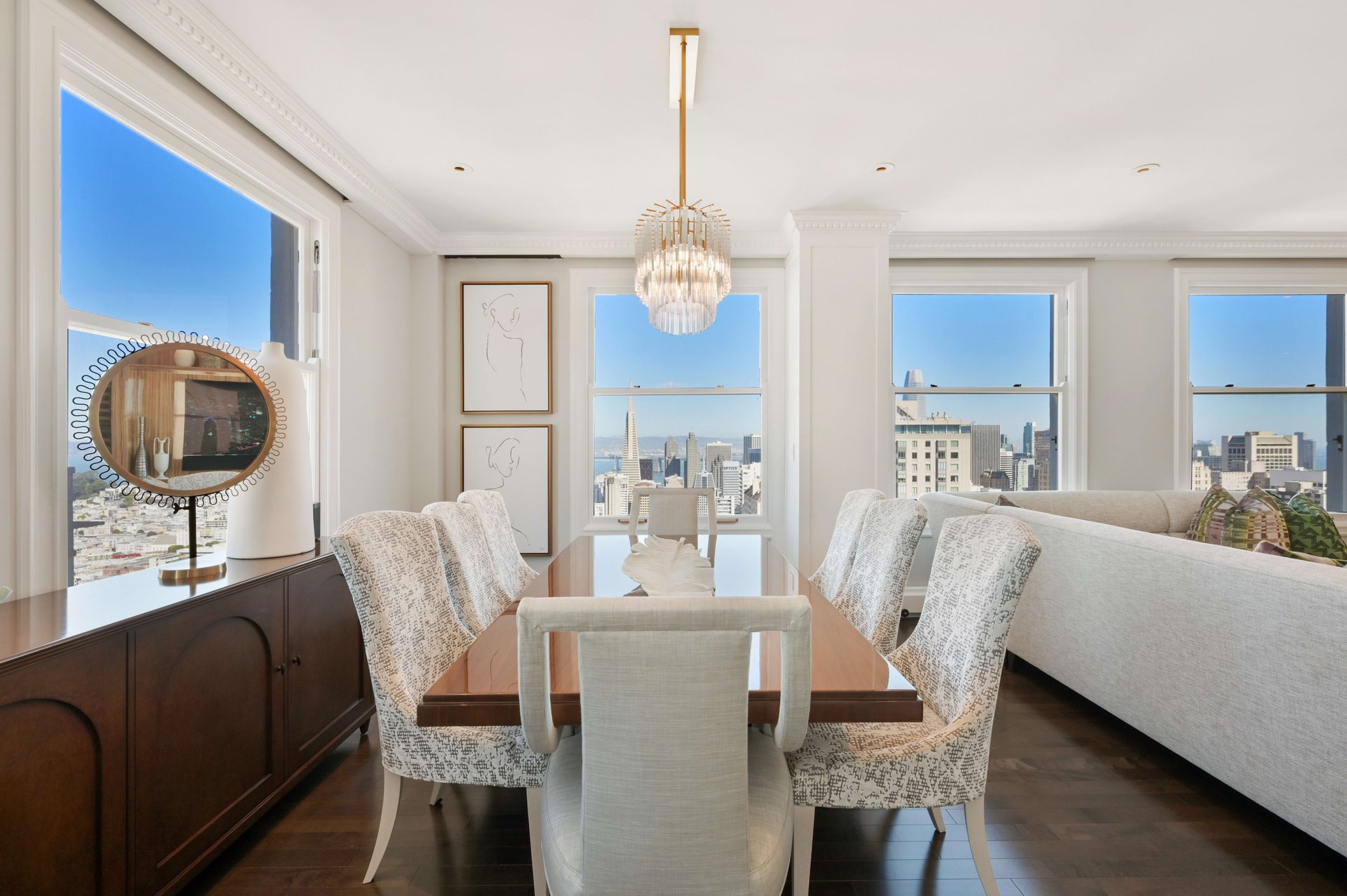 Panoramic Views From Atop Nob Hill