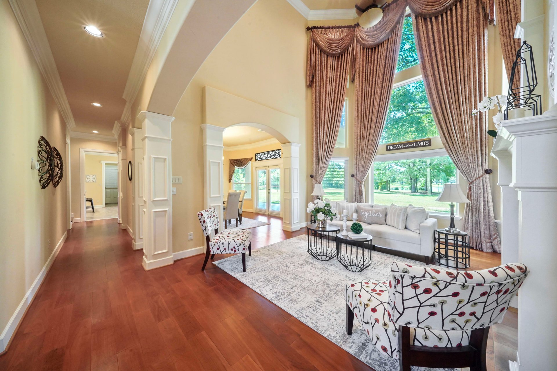 Large Mediterranean on 2.1 Acre Waterfront 