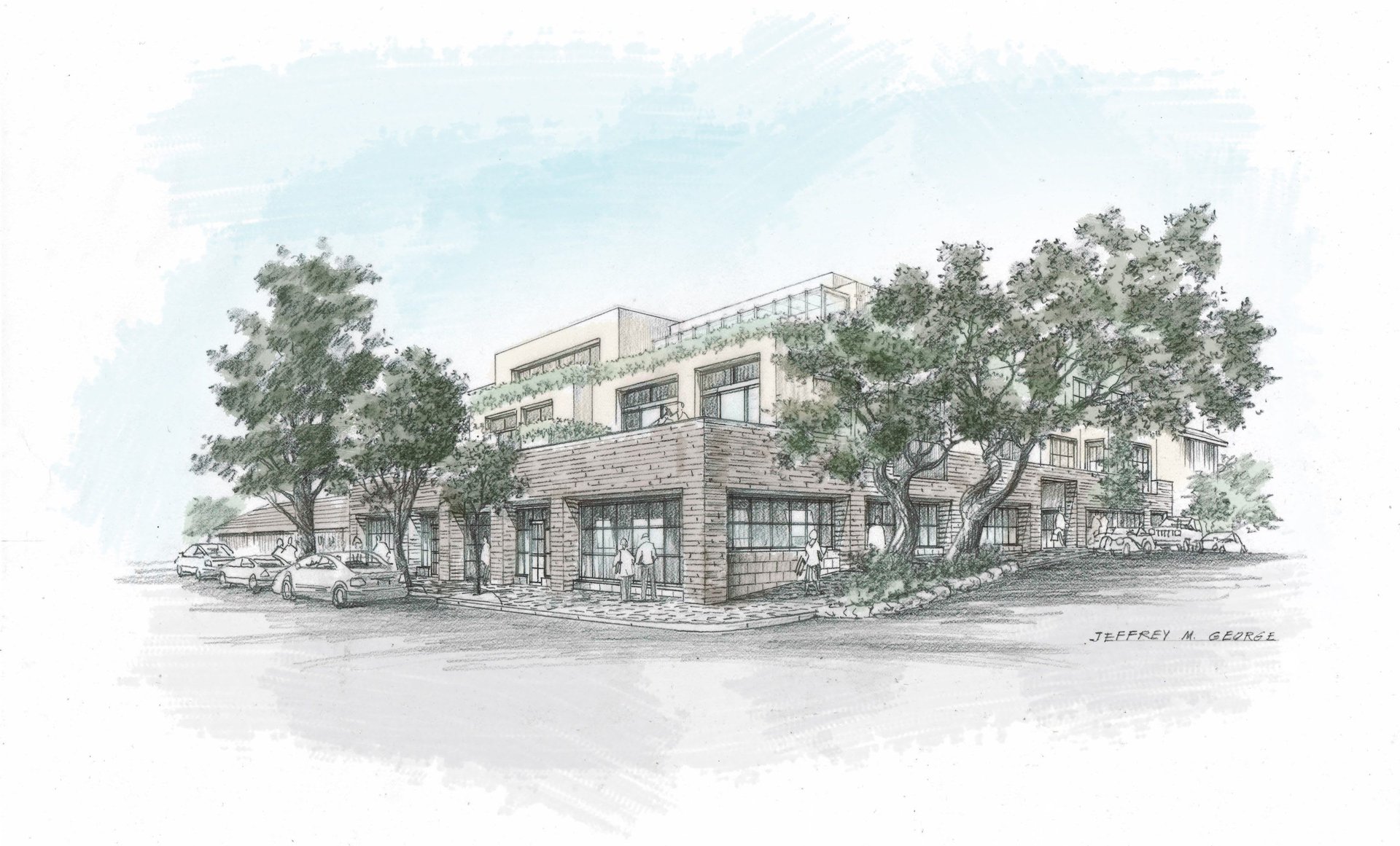 Del Dono Court - 5th and Dolores SW Corner, Carmel