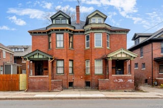 West Village Detroit historic streets and homes