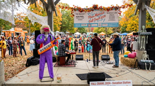 Fall Crawl costume parade in Midwood Park