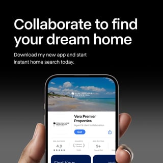 Vero Premier Properties Apple App Store - Only luxury real estate app within 100 miles of Vero Beach