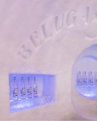 Luxury Igloo bar