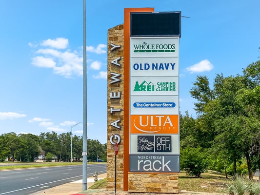 Bryker Woods business district