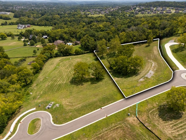 Lot 9 at Cielo, 518 Cielo Dr, Brentwood TN, Nashville skyline views