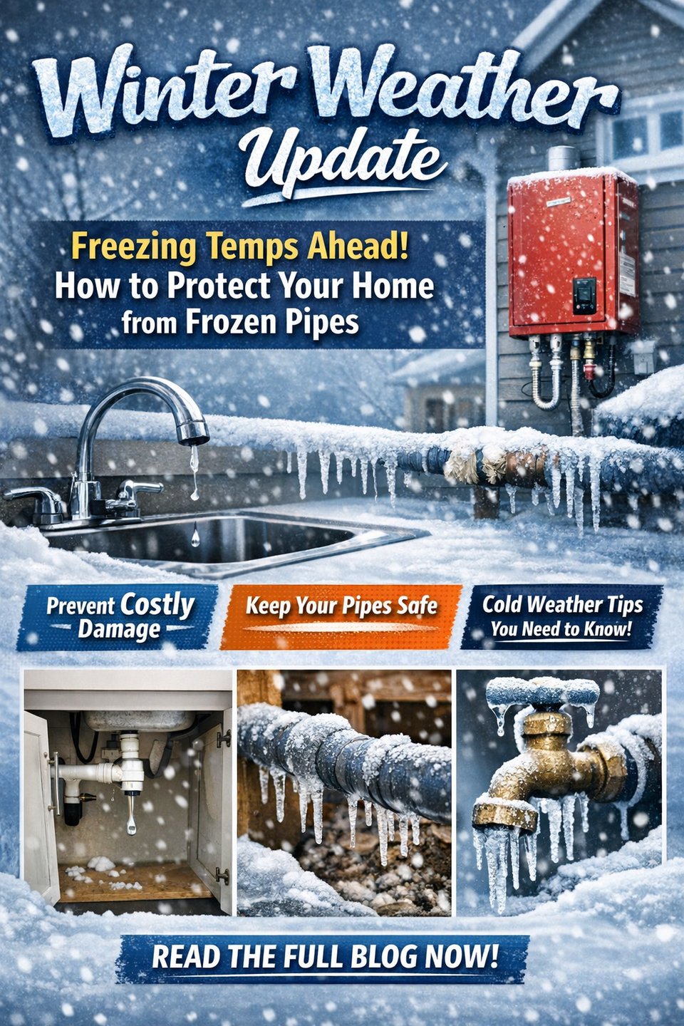 Winter Weather Home Protection Tips to Prevent Frozen Pipes | The Light ...