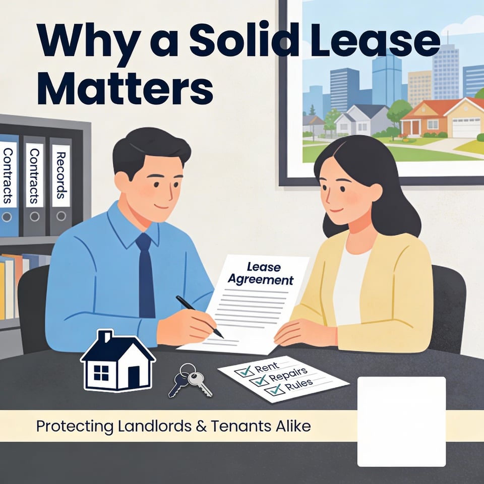 The Importance of Having a Solid Lease Agreement