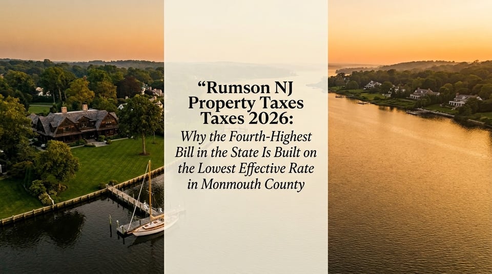Rumson NJ Property Taxes 2026: Why the Fourth-Highest Bill in the State ...