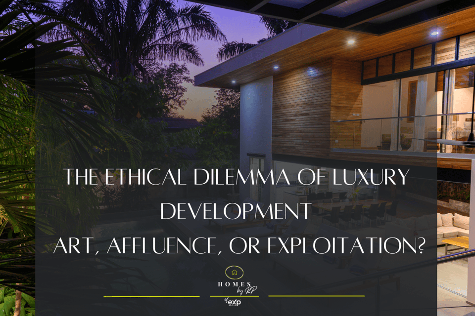 Luxury Development Art, Affluence, or Exploitation?
