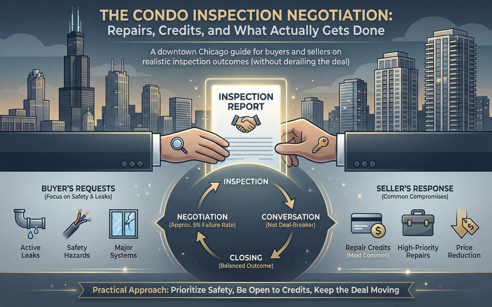 A downtown Chicago guide for buyers and sellers on realistic inspection ...