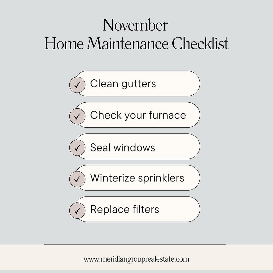 November Home Maintenance Checklist: Prepare Your Home for Winter