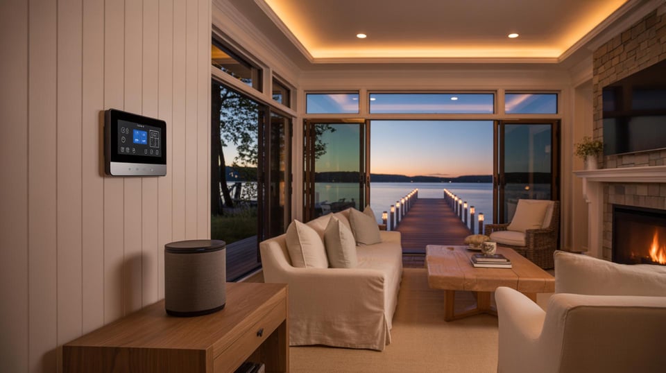 Smart Home Features to Elevate Your Petoskey Living - Penthouse Apartment Smart Home Smart Home Features