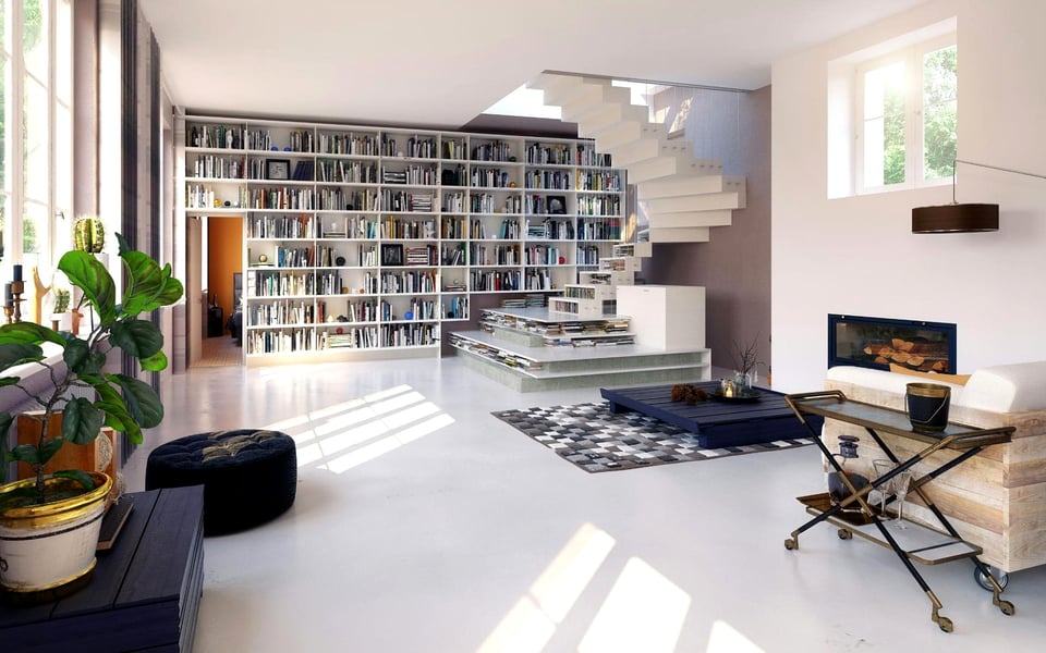 Tips for Building a Home Library You’ll Love | Blog | Boschetti Realty ...