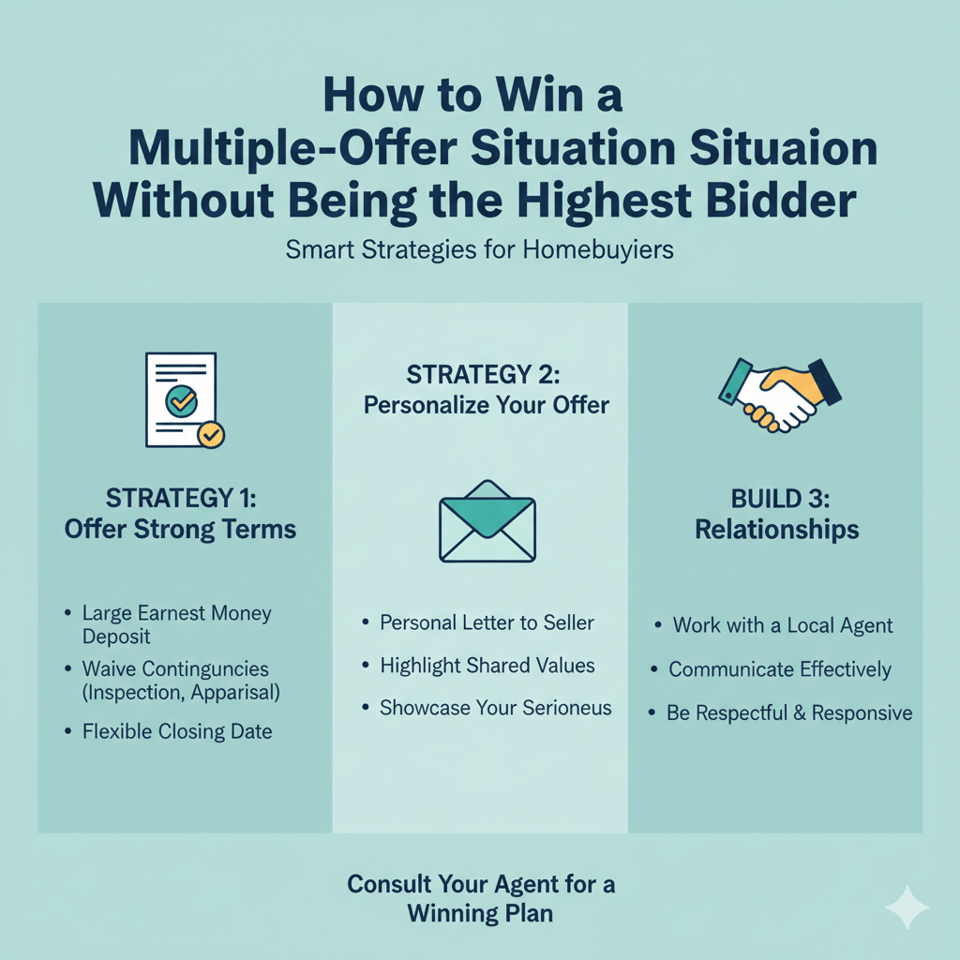 How to Win a Multiple-Offer Situation Without Being the Highest Bidder