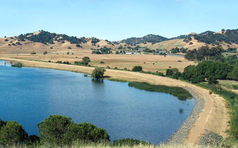 Country property and open land near Vacaville California
