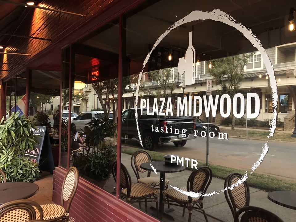 DTR Plaza Midwood wine bar and brunch spot