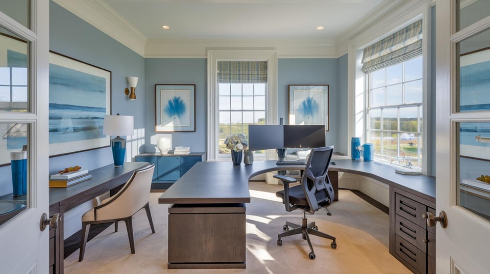 Greenwich Home Office Design: Boost Productivity & Comfort
