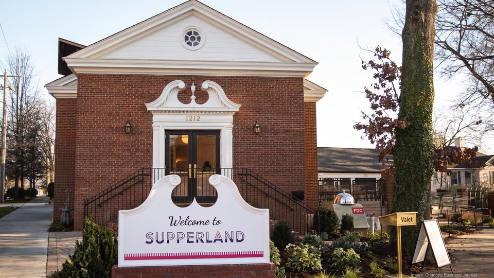 Supperland fine dining restaurant