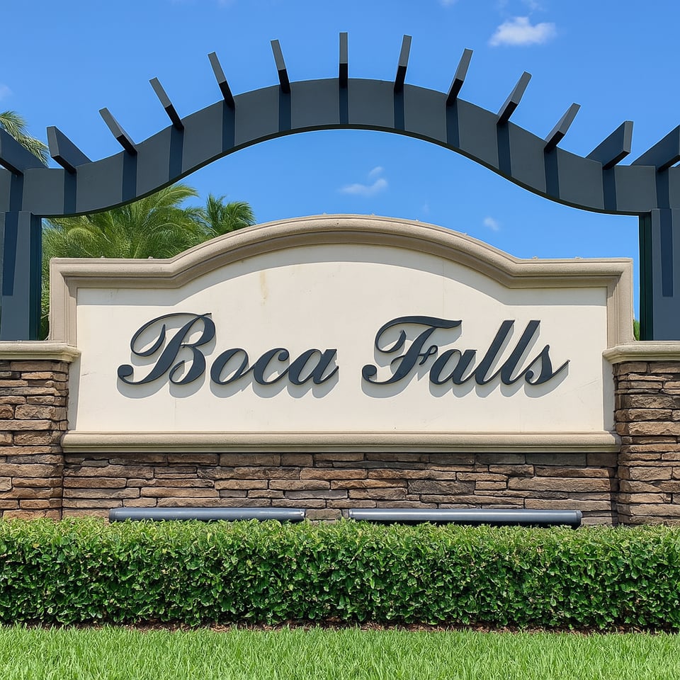 Boca Falls Homes for Sale in West Boca Raton | Luxury Gated Community