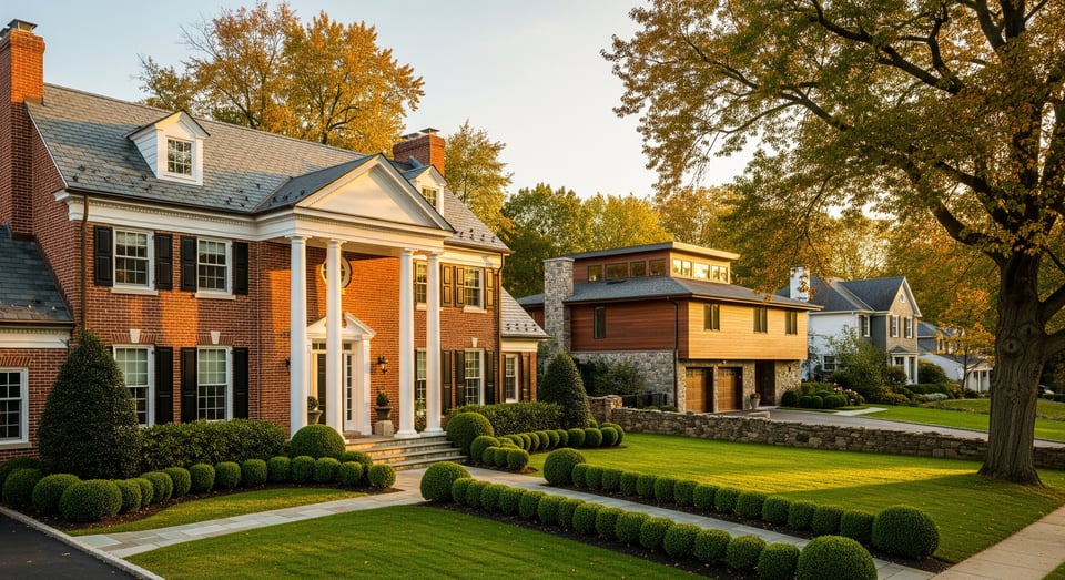 Lower Moreland Home Styles: Colonial, Split-Level, Ranch