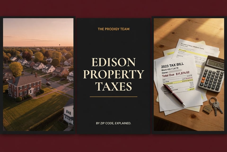 Edison, NJ Property Taxes by ZIP Code, Explained | Prodigy Real Estate ...