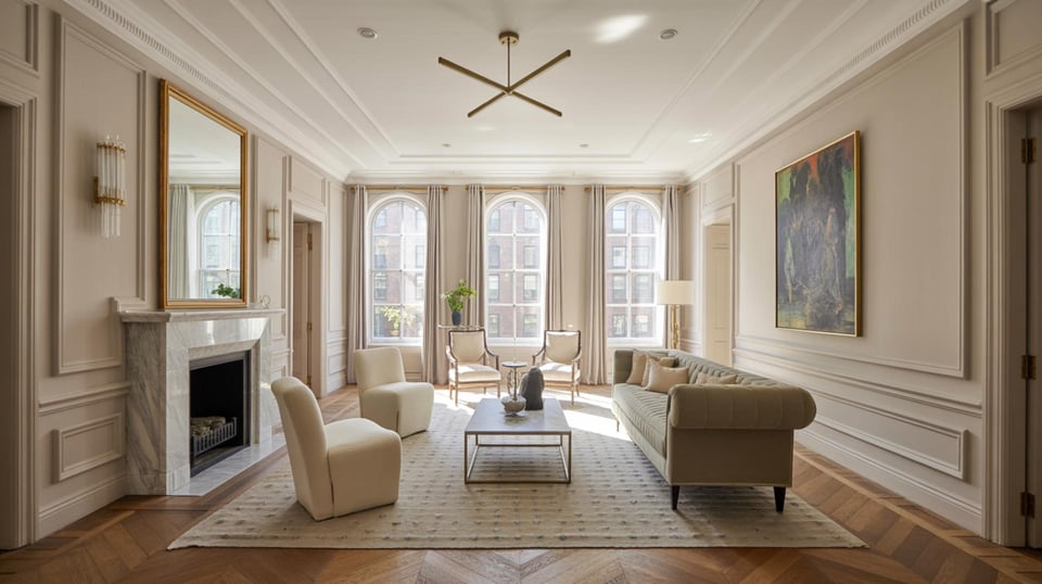 Image showcasing Timeless Modern Classic Interiors: A Stylish Home Guide