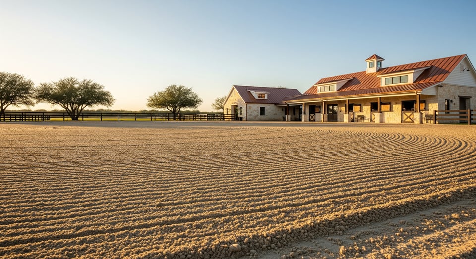 Best Arena Footing Options for Pilot Point Horse Farms