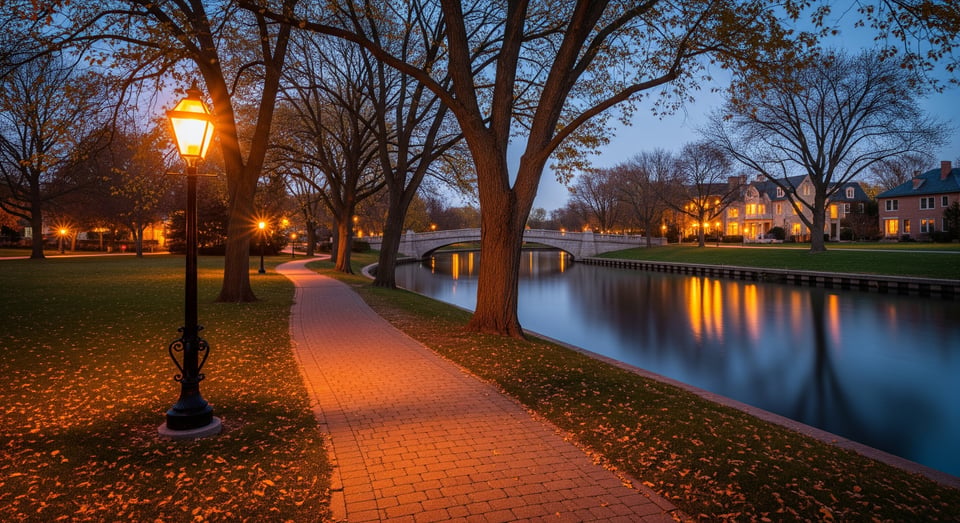 Riverside IL Photography: Gaslights & Parks | Michelle Ward Group ...