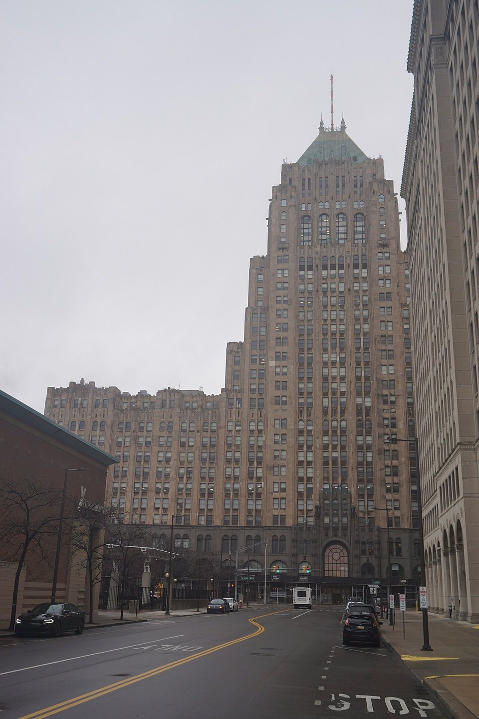 Detroit Fisher Building interior and architectural detail