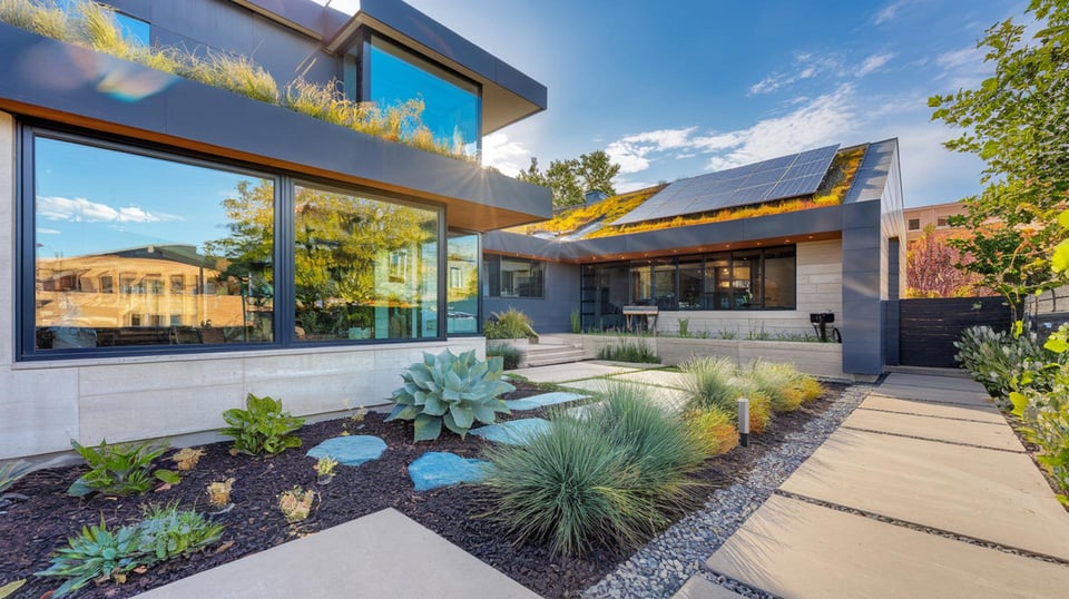 View of Eco-Friendly Home Upgrades in River North, CO