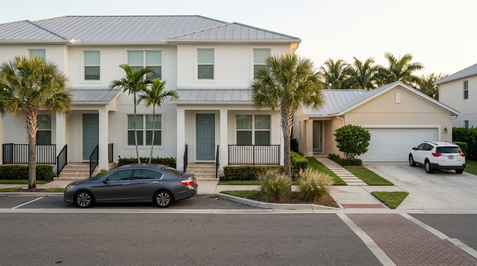 Community setting in Abacoa, Jupiter, Florida
