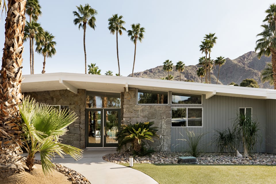 House Tour Palm Springs: Las Palmas Design Perfection